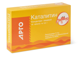 Концентрат пищевой «Каталитин», таблетки, 40 шт
