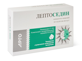 Концентрат пищевой «Лептоседин», таблетки, 50 шт